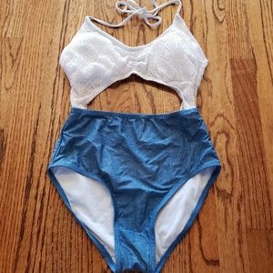 Sexy High Waisted One Piece